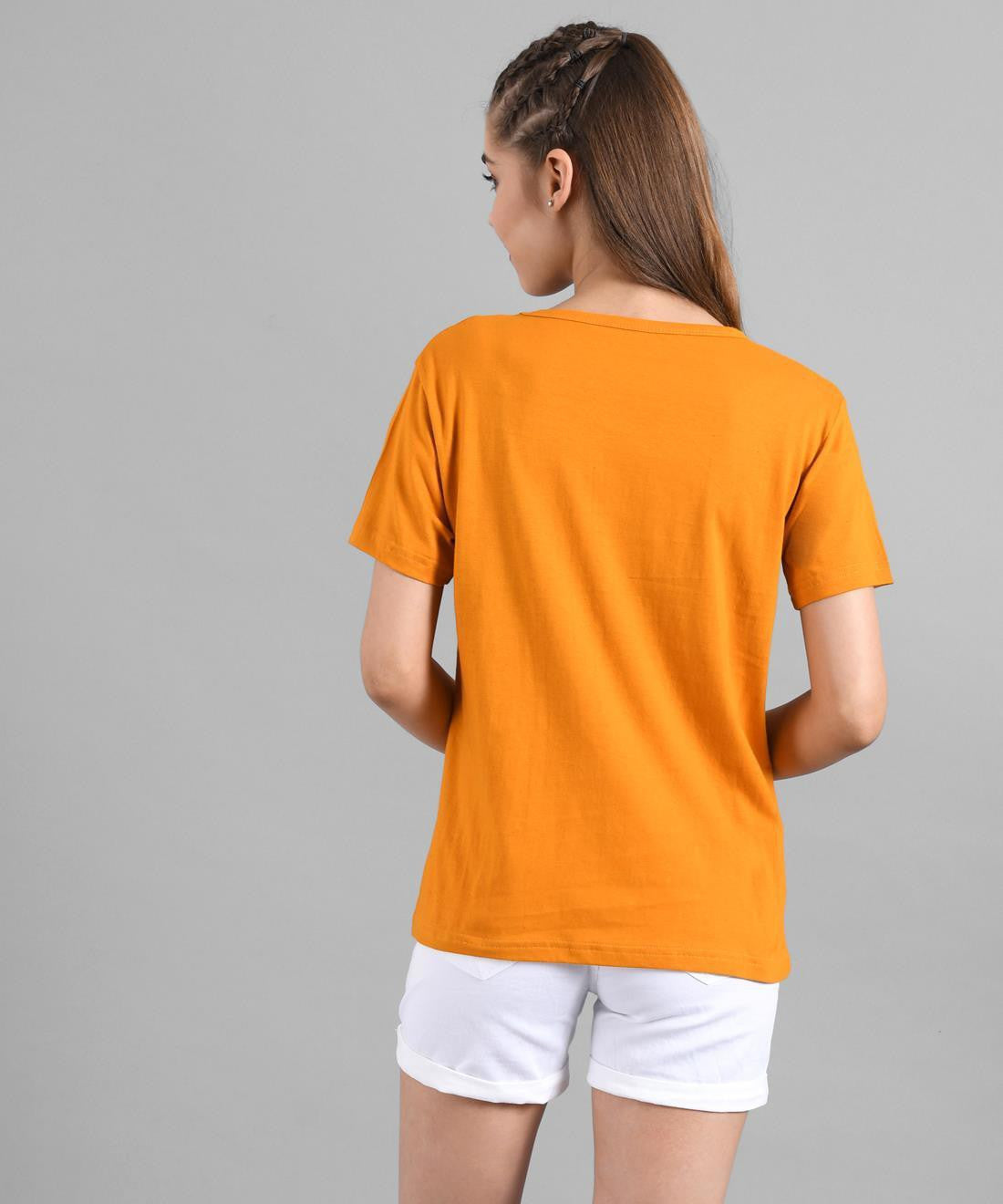 KOTTY Colorblock Women Round Neck Multicolor T-Shirt 