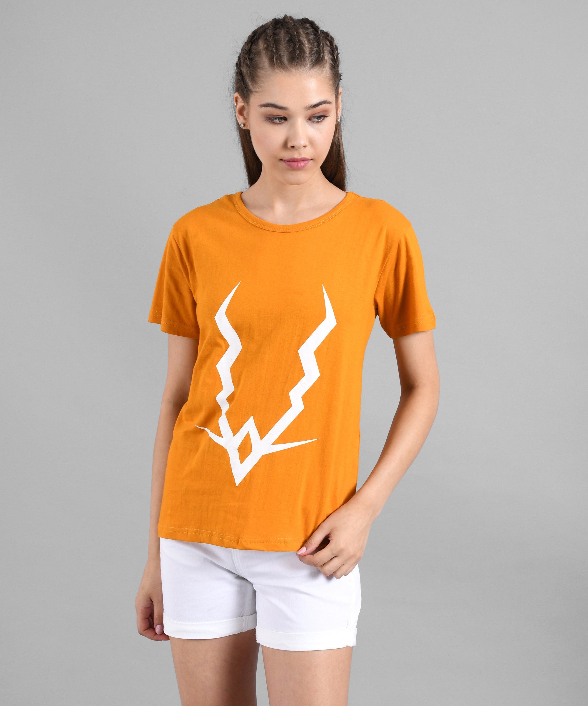 KOTTY Women's T-shirt With Mask