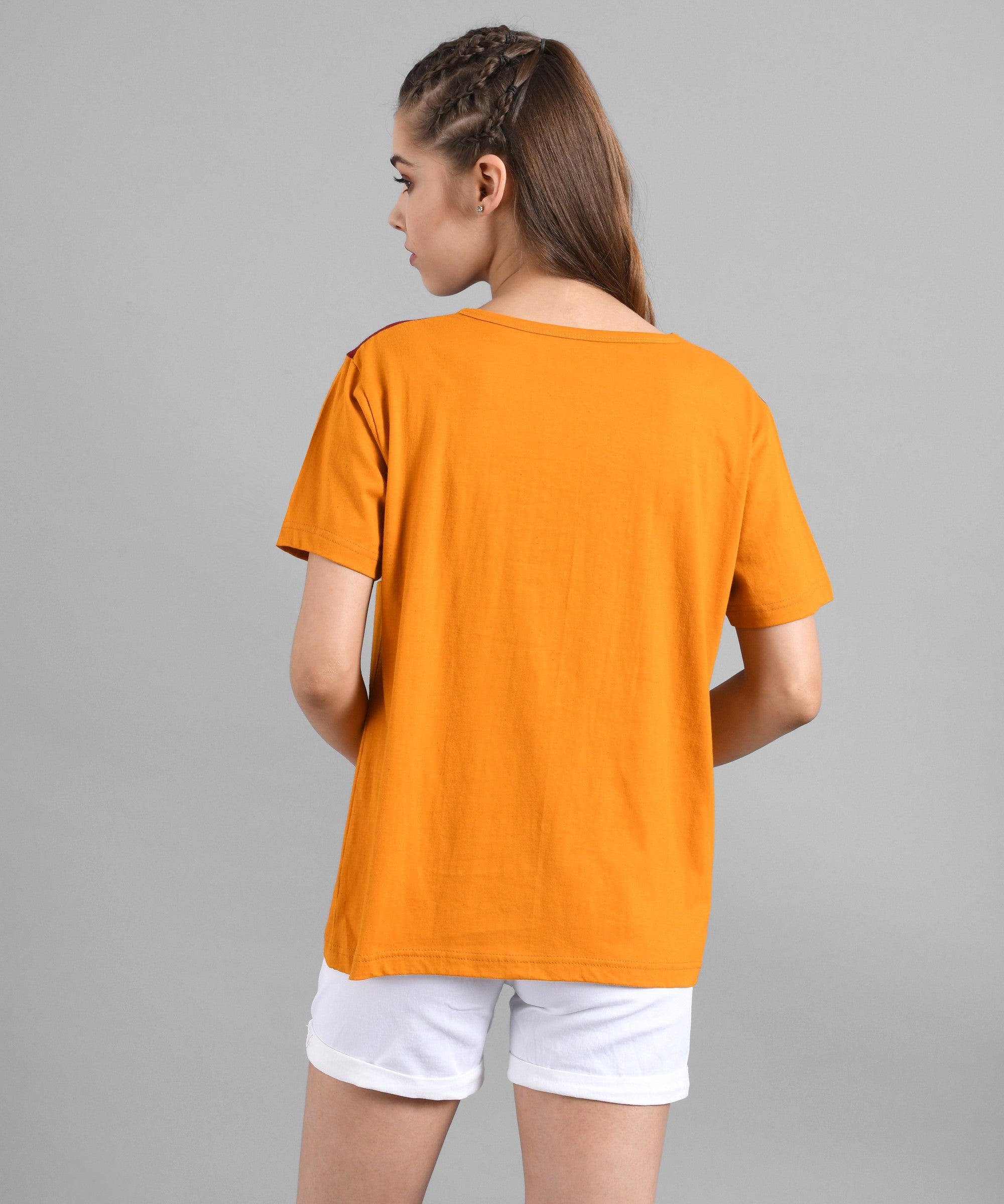 KOTTY Printed Women Round Neck Multicolor T-Shirt 