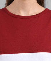 KOTTY Printed Women Round Neck Multicolor T-Shirt 