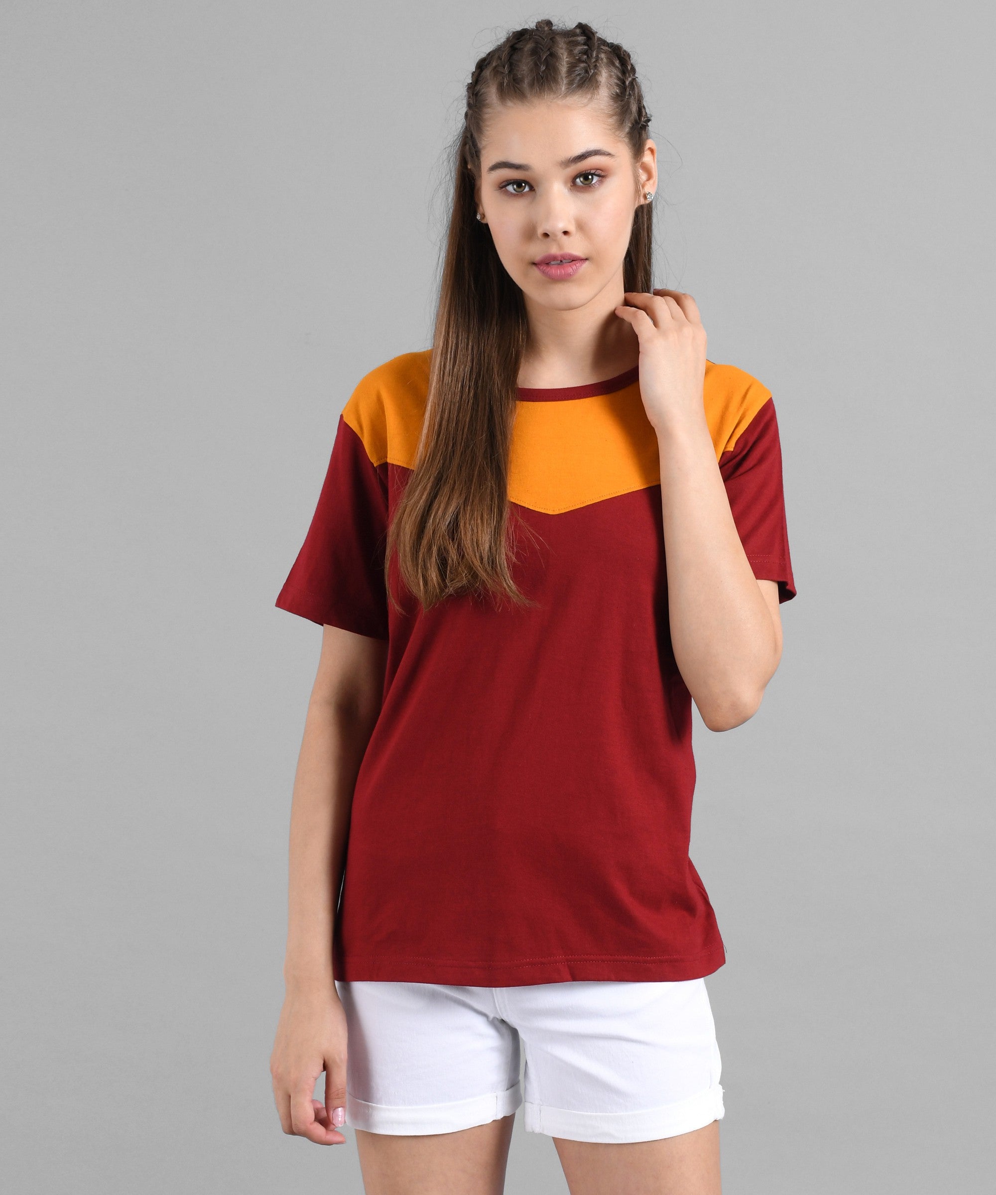 KOTTY Women's T-shirt With Mask