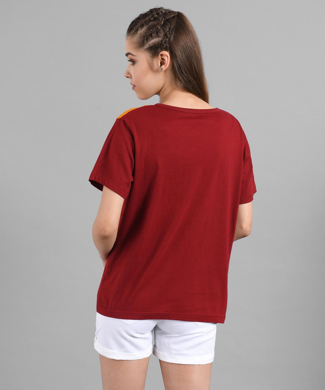 KOTTY Women's T-shirt With Mask