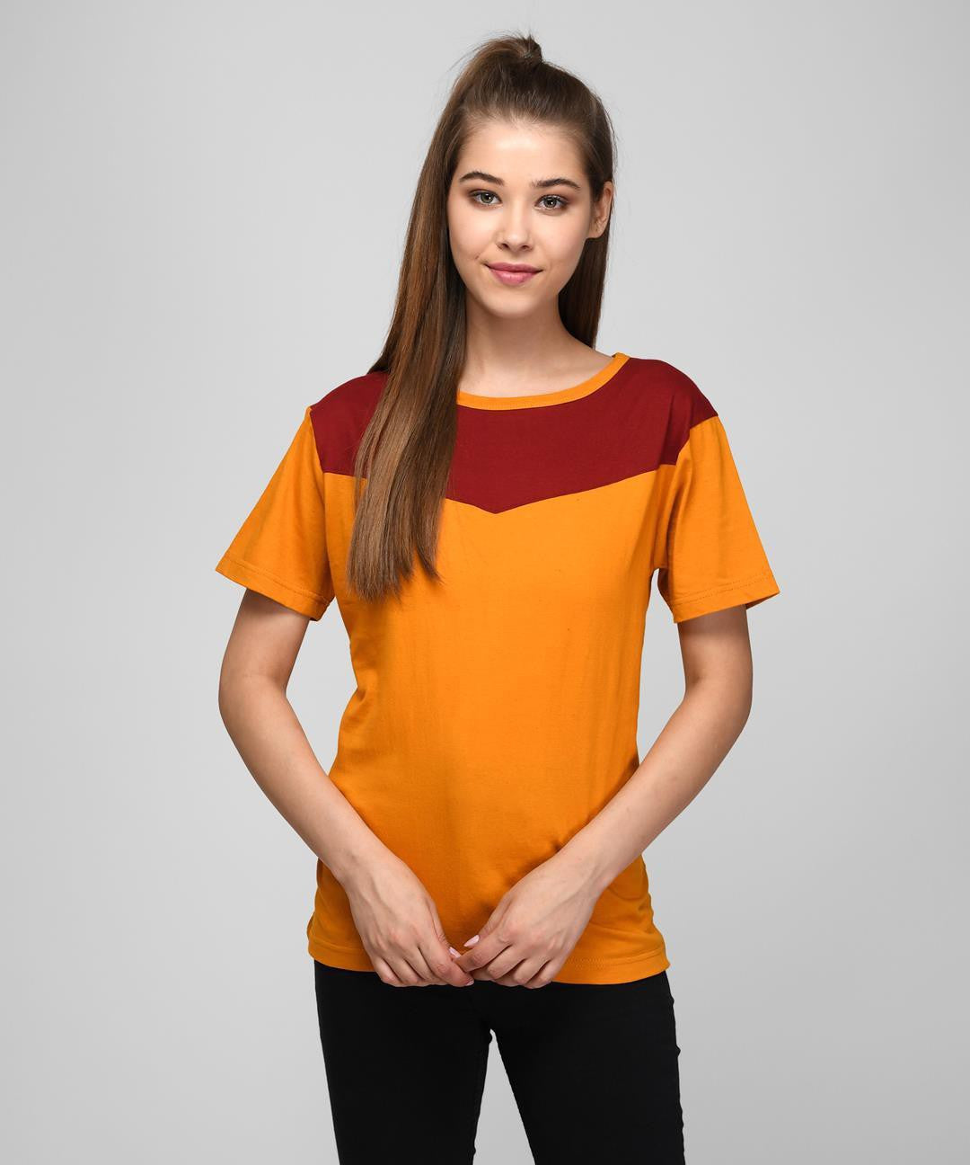 KOTTY Women's T-shirt With Mask