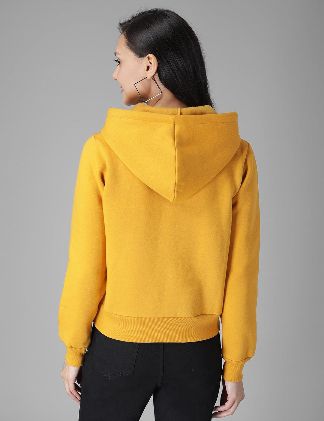 KOTTY Full Sleeve Solid Women Sweatshirt 
