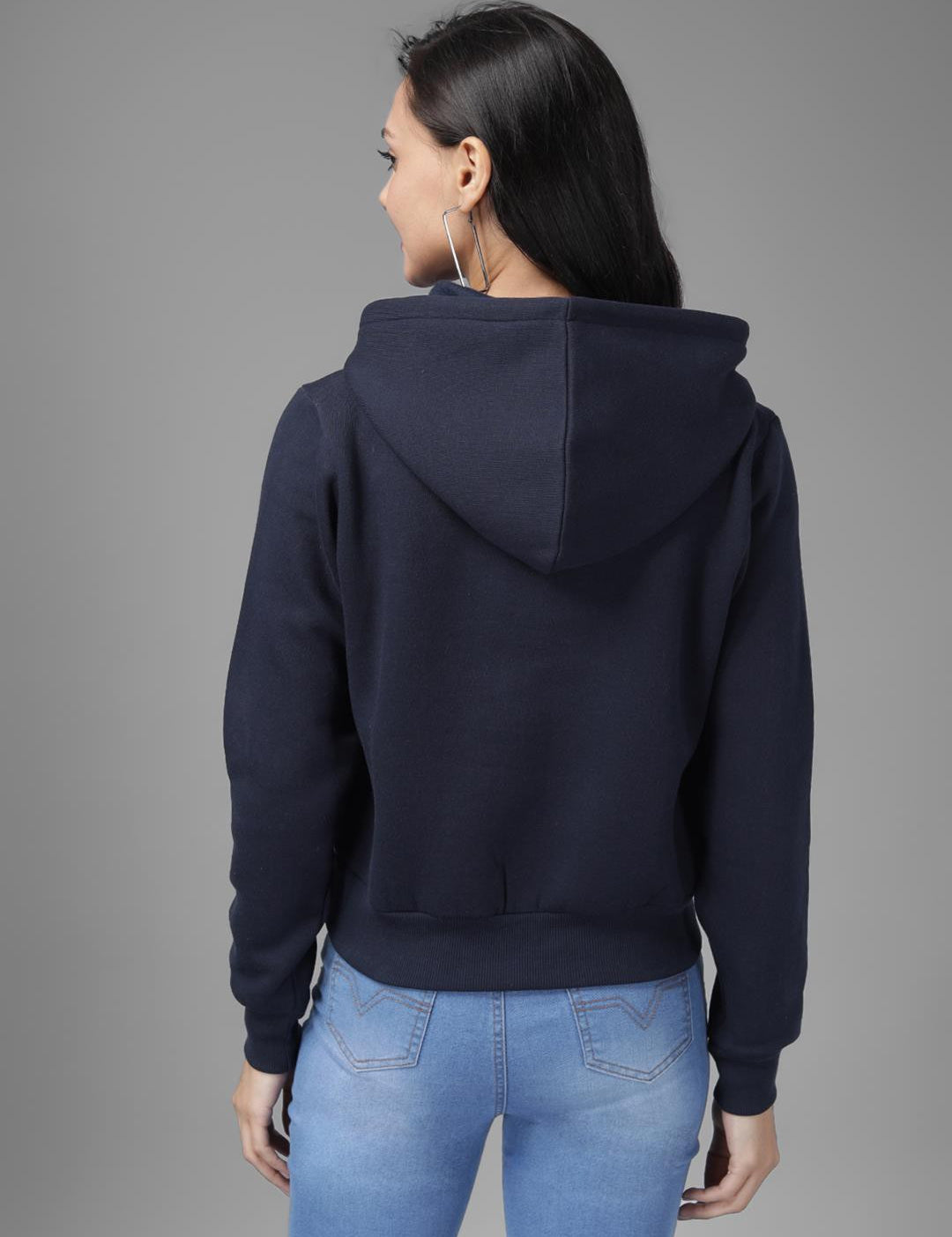 KOTTY Full Sleeve Solid Women Sweatshirt 