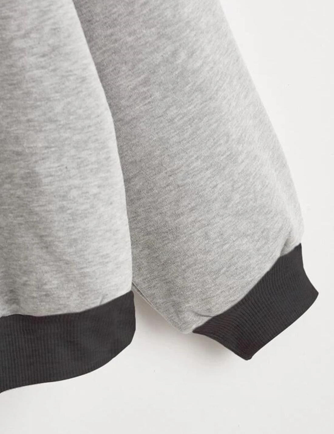 KOTTY Solid Casual Women Sweatshirt 