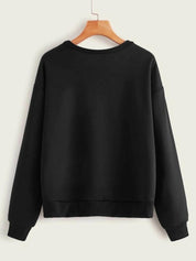 KOTTY Full Sleeve Graphic Print Women Sweatshirt 