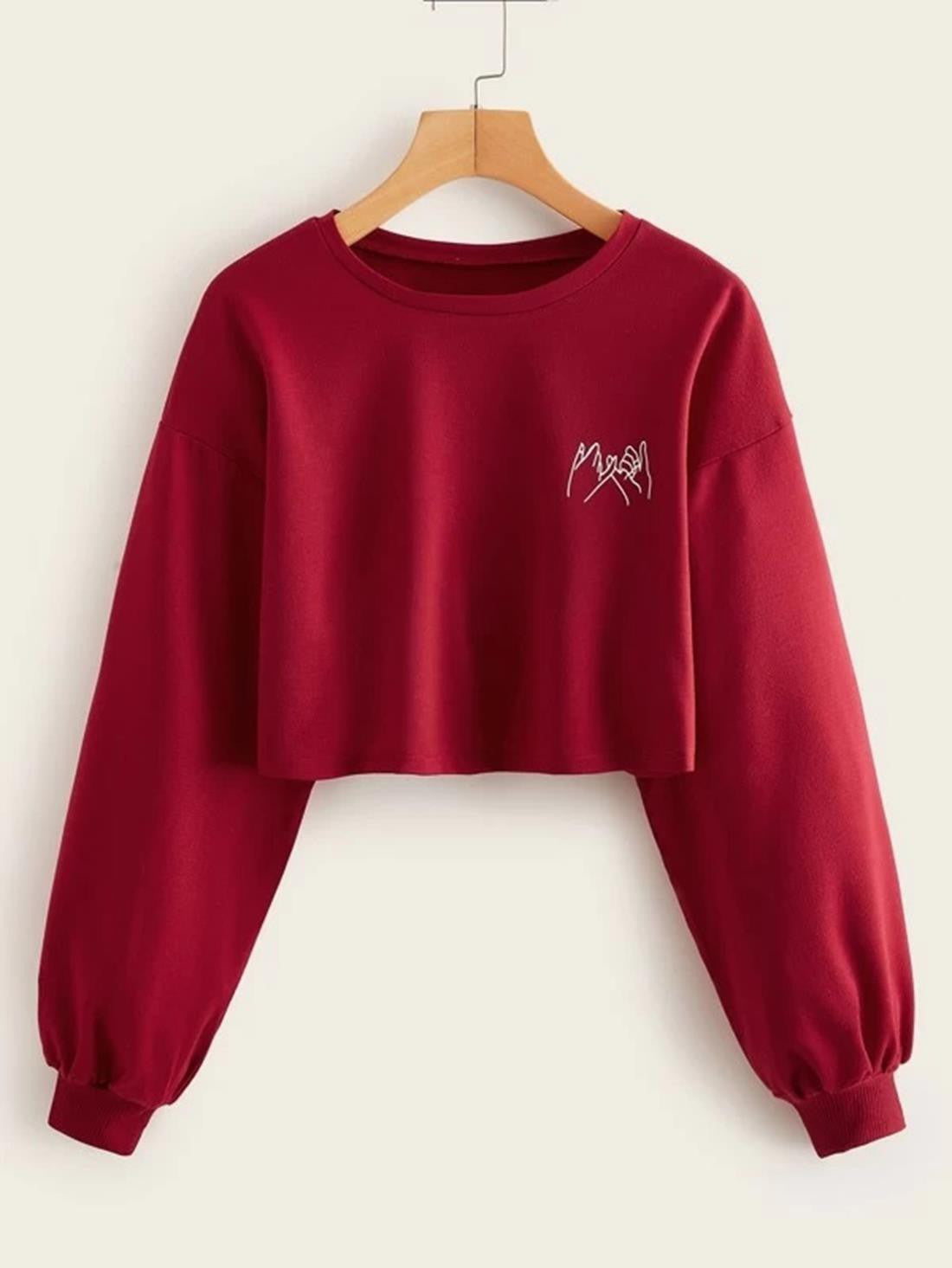 KOTTY Full Sleeve Printed Women Sweatshirt 