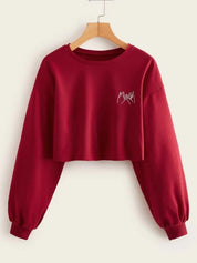 KOTTY Full Sleeve Printed Women Sweatshirt 