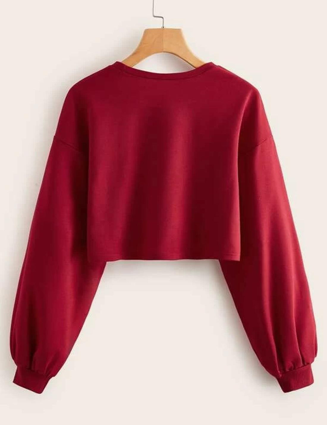 KOTTY Full Sleeve Printed Women Sweatshirt 
