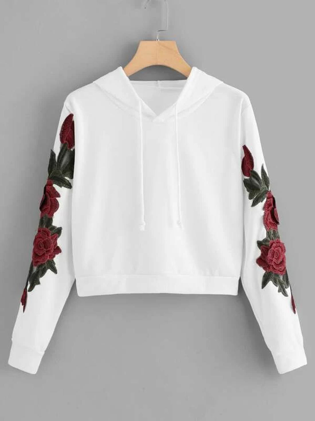 KOTTY Solid Casual Women Sweatshirt 