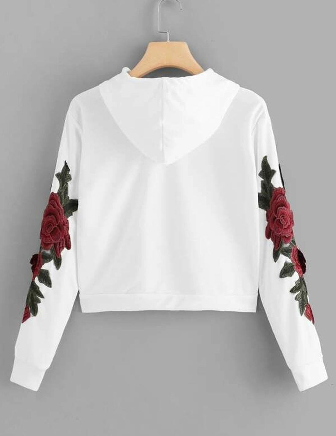KOTTY Solid Casual Women Sweatshirt 