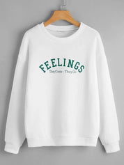 KOTTY Full Sleeve Printed Women Sweatshirt 