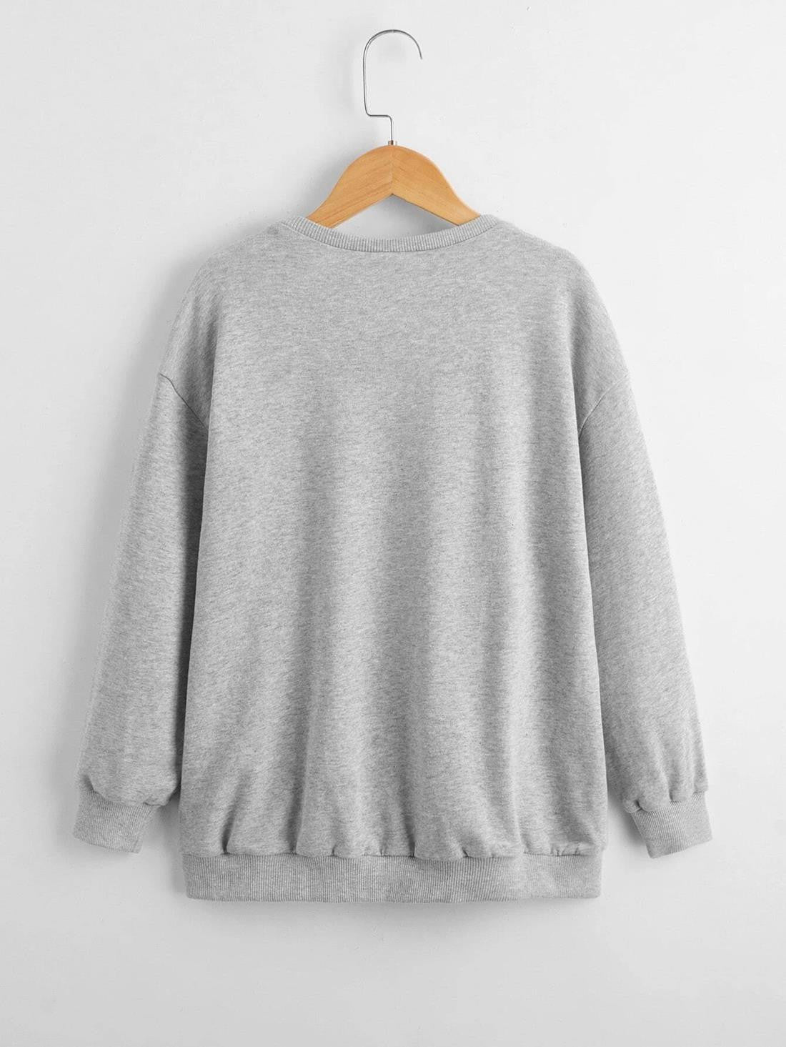 KOTTY Solid Casual Women Sweatshirt 