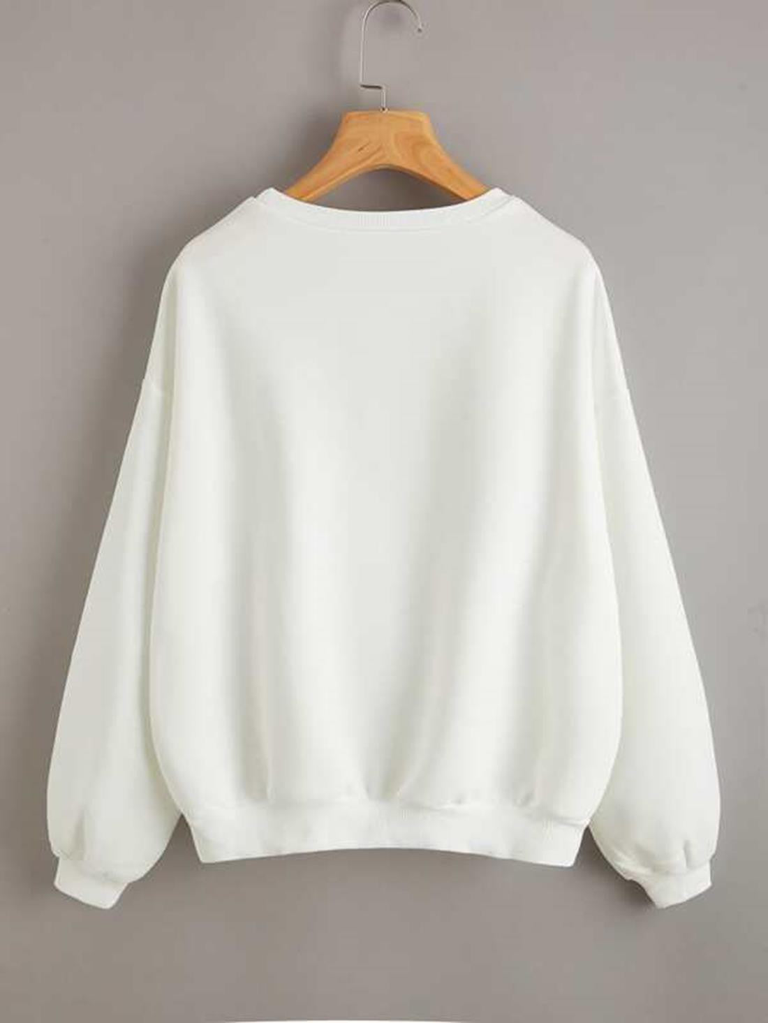 KOTTY Full Sleeve Printed Women Sweatshirt 