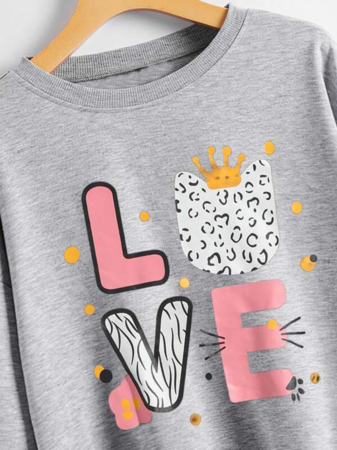 KOTTY Solid Casual Women Sweatshirt 