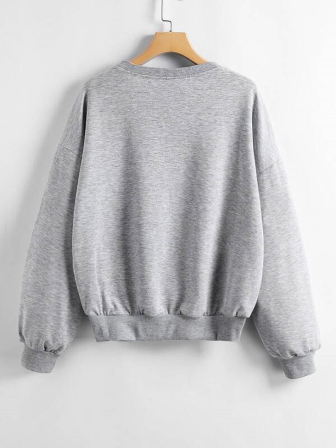 KOTTY Solid Casual Women Sweatshirt 