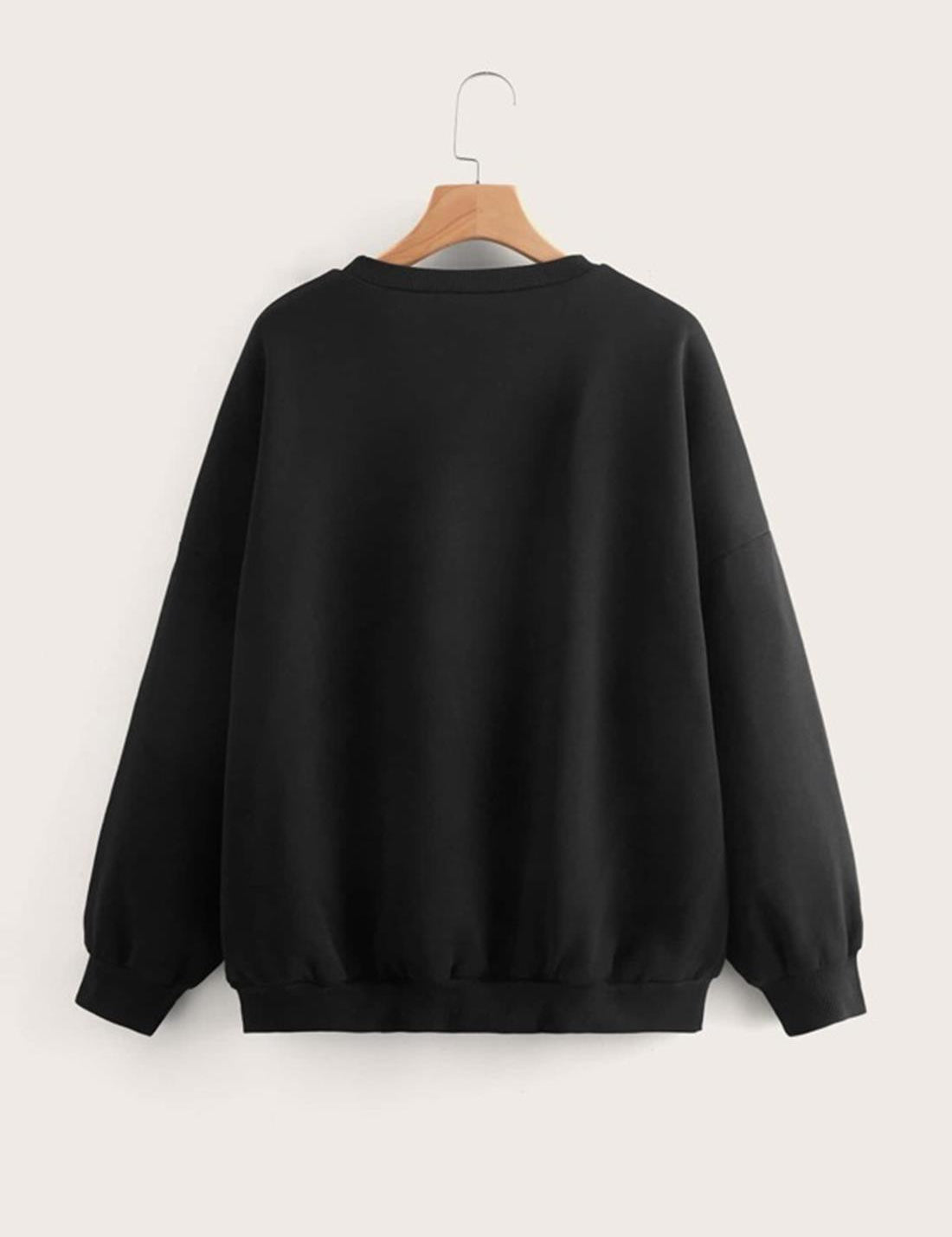 KOTTY Solid Casual Women Sweatshirt 