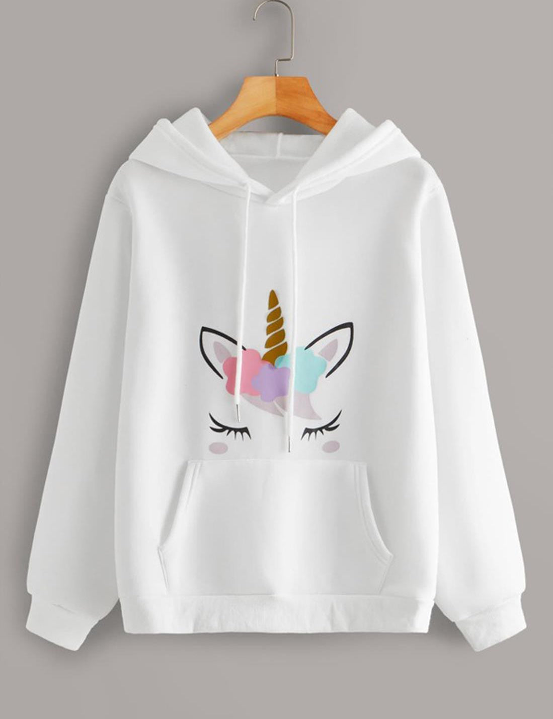 KOTTY Solid Casual Women Sweatshirt 