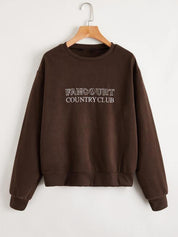 KOTTY Solid Casual Women Sweatshirt 