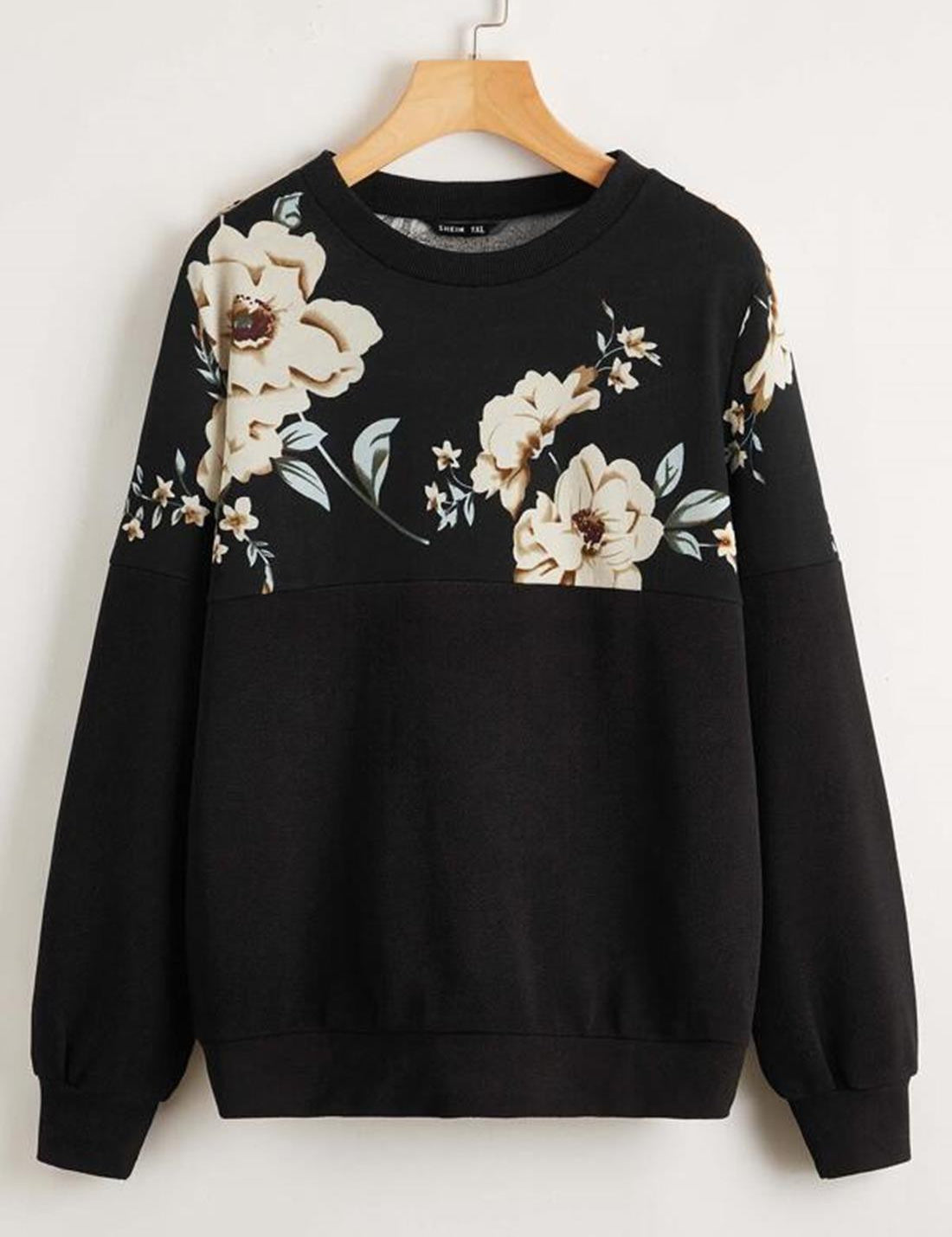 KOTTY Solid Casual Women Sweatshirt 