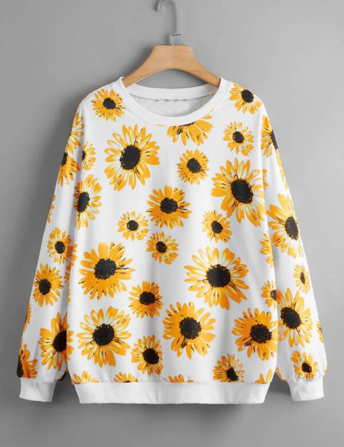 KOTTY Solid Casual Women Sweatshirt 