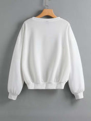 KOTTY Women's Solid Kettle Black Stylish Sweatshirt