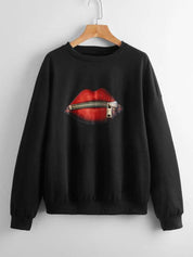 KOTTY Solid Casual Women Sweatshirt 