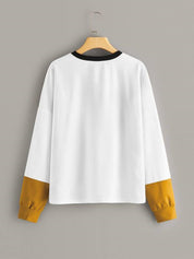 KOTTY Women's Solid Kettle Black Stylish Sweatshirt