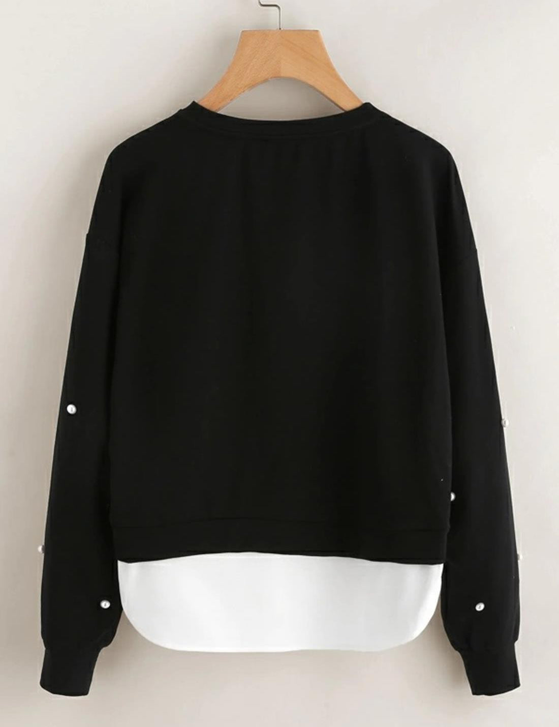 KOTTY Solid Casual Women Sweatshirt 