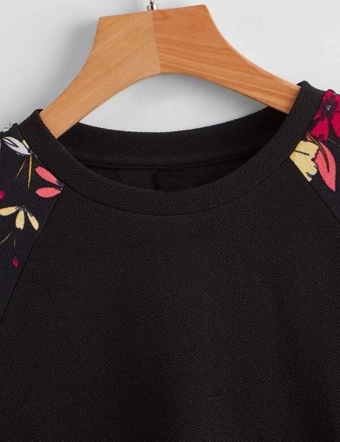 KOTTY Solid Casual Women Sweatshirt 