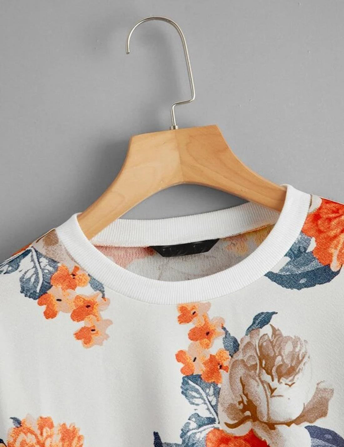 KOTTY Solid Casual Women Sweatshirt 