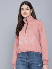 KOTTY Full Sleeve Printed Women Sweatshirt 