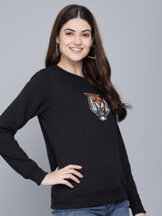 KOTTY Full Sleeve Printed Women Sweatshirt 