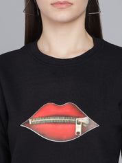 KOTTY Full Sleeve Printed Women Sweatshirt 