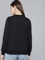 KOTTY Full Sleeve Printed Women Sweatshirt 
