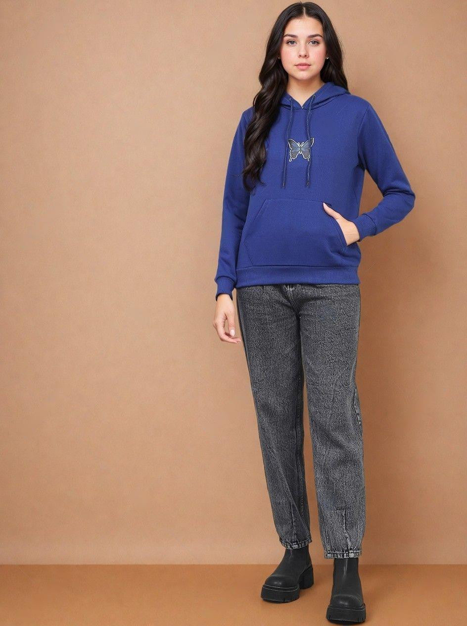 KOTTY Full Sleeve Printed Women Sweatshirt 