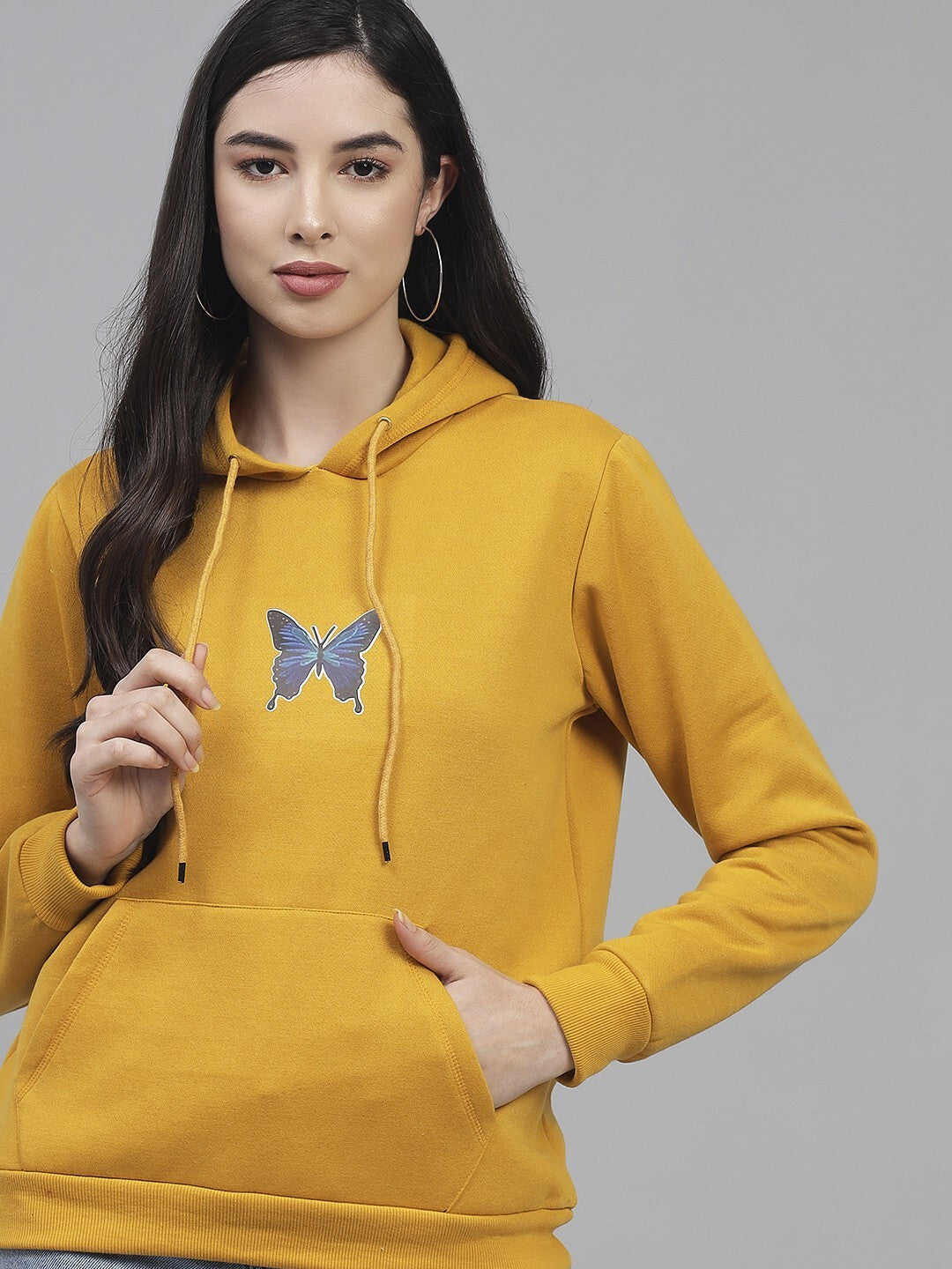 KOTTY Full Sleeve Printed Women Sweatshirt 