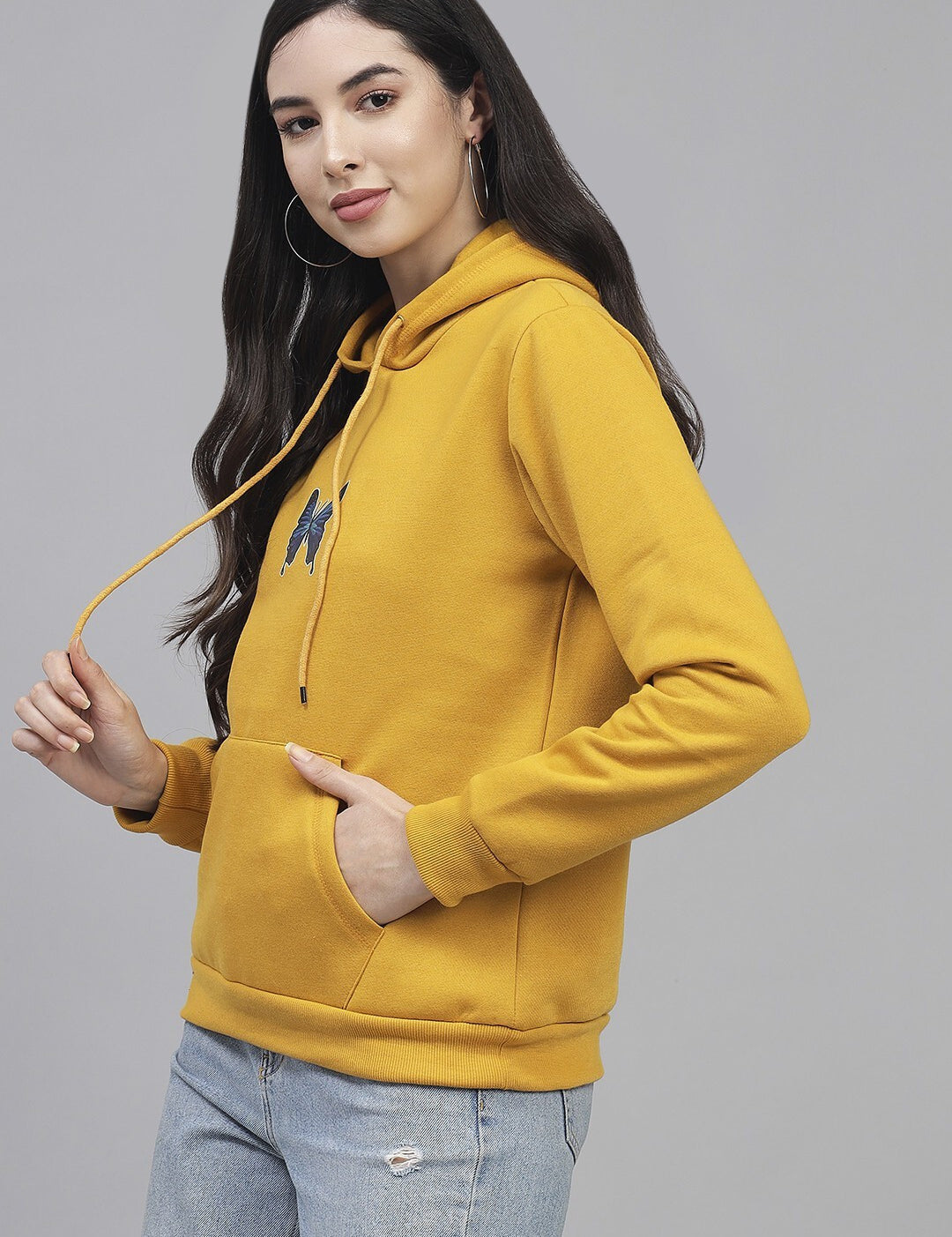 KOTTY Full Sleeve Printed Women Sweatshirt 