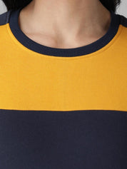 KOTTY Cotton Womens Full Sleeve Round Neck Sweatshirt
