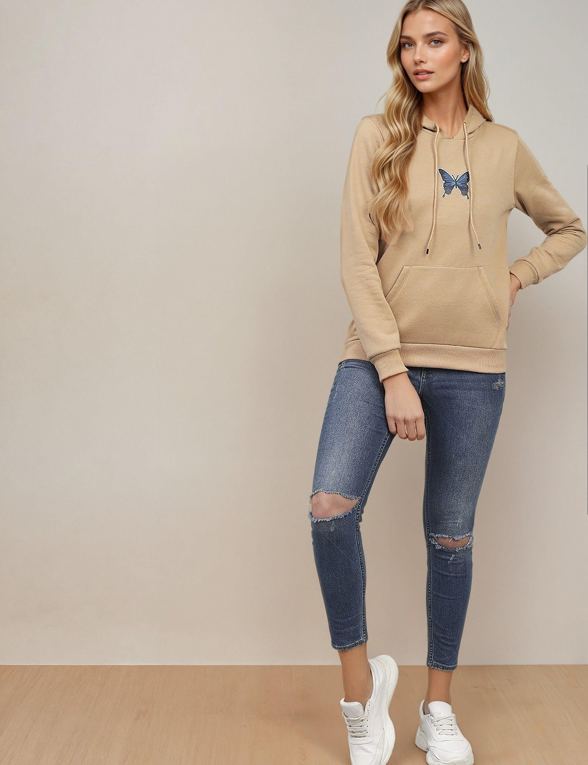 KOTTY Full Sleeve Printed Women Sweatshirt 