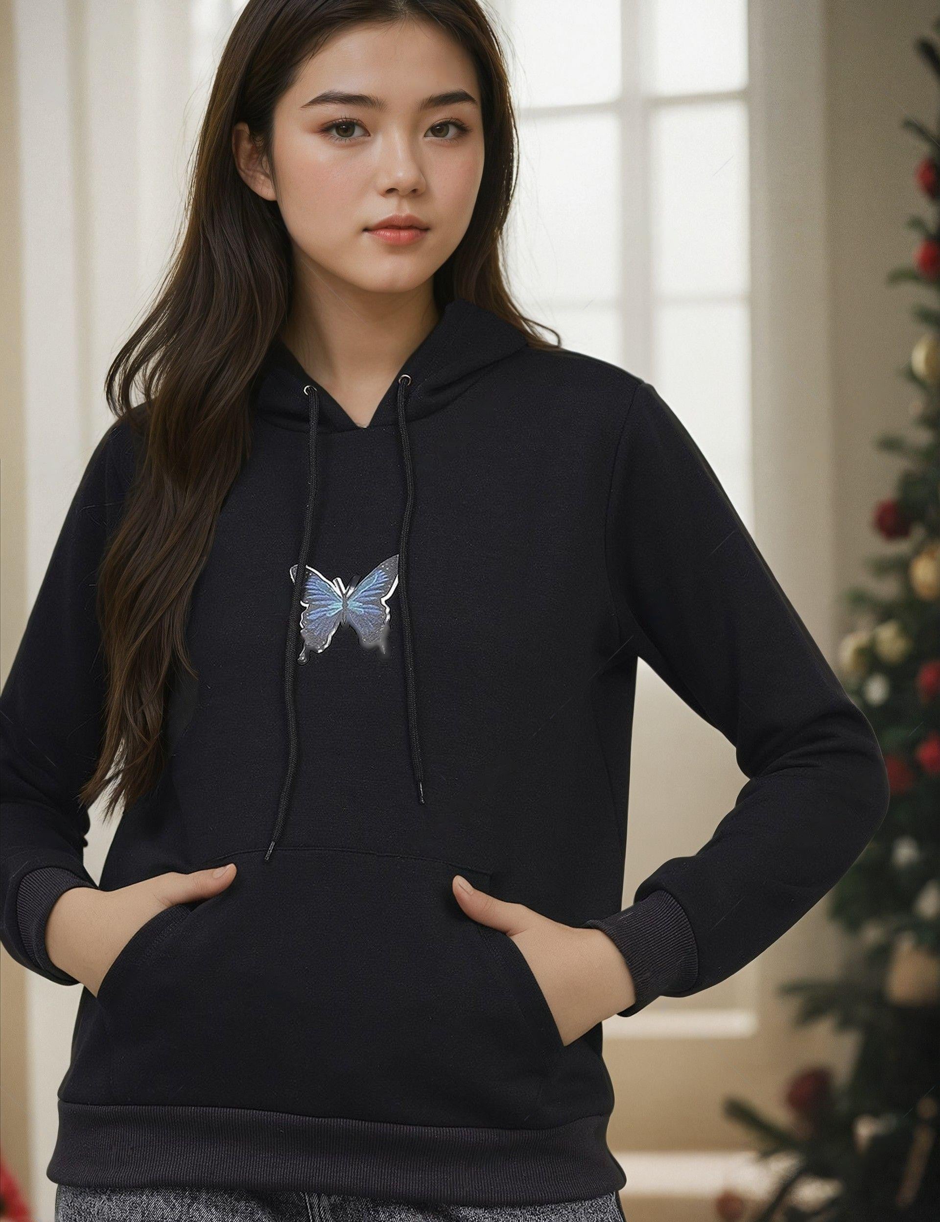 KOTTY Full Sleeve Printed Women Sweatshirt 