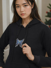 KOTTY Full Sleeve Printed Women Sweatshirt 