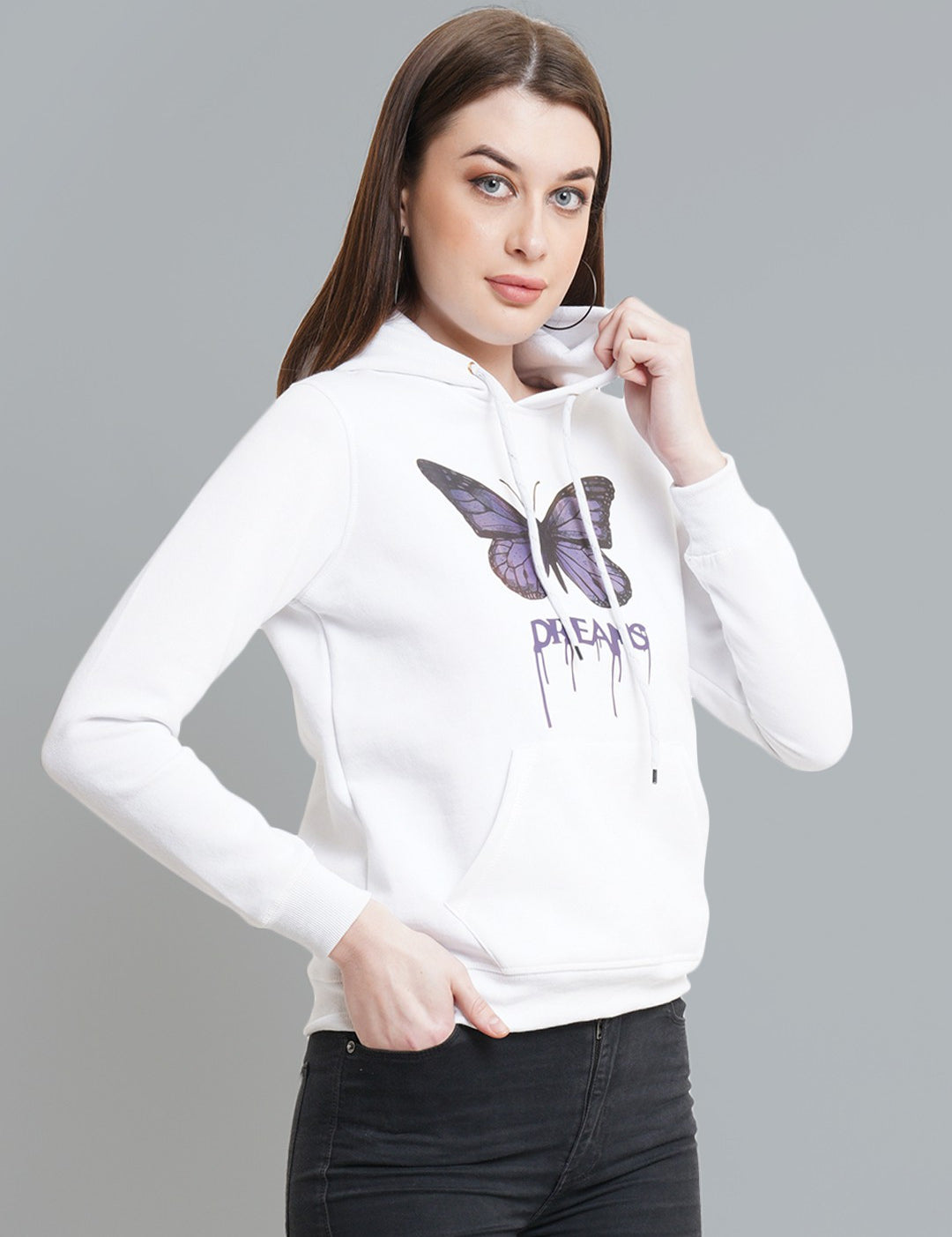 KOTTY Full Sleeve Printed Women Sweatshirt 