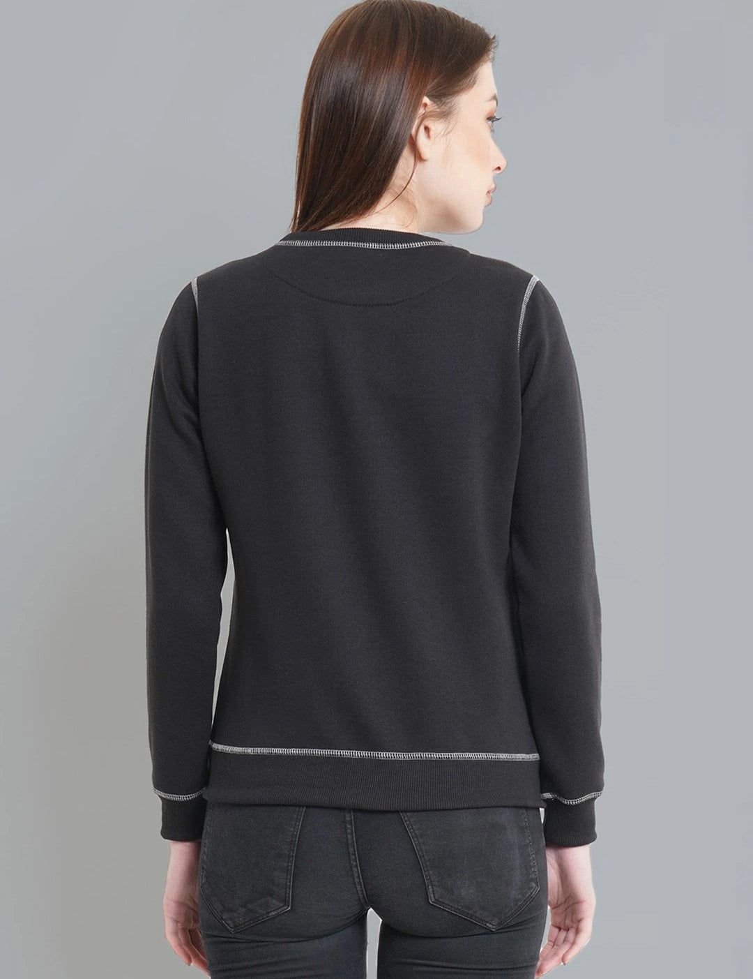 KOTTY Full Sleeve Printed Women Sweatshirt 