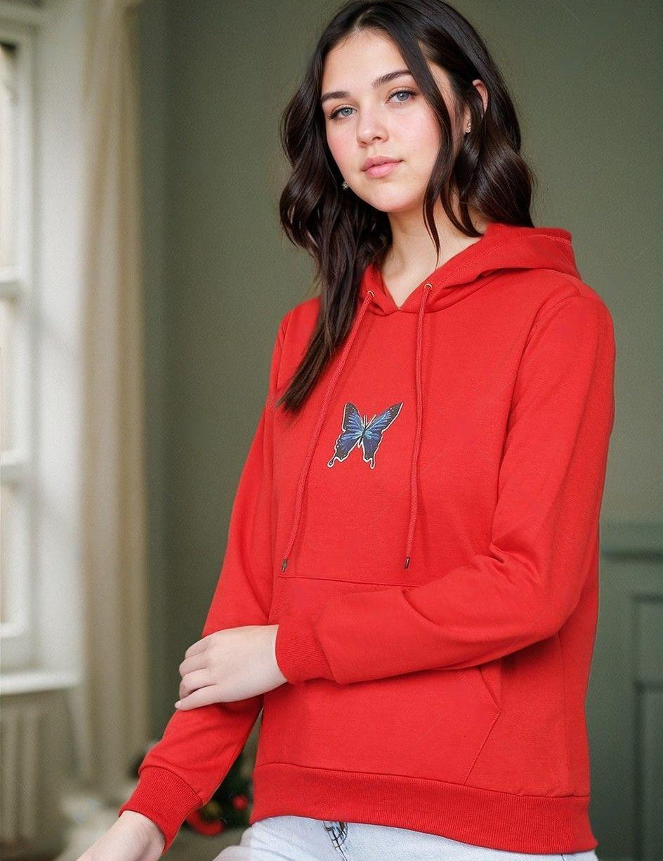 KOTTY Full Sleeve Printed Women Sweatshirt 