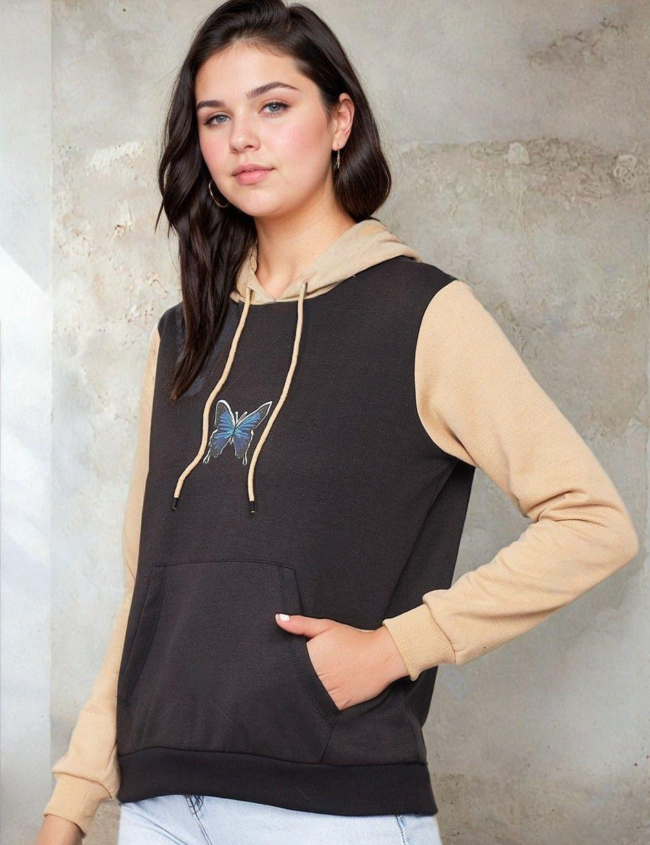 KOTTY Full Sleeve Printed Women Sweatshirt 