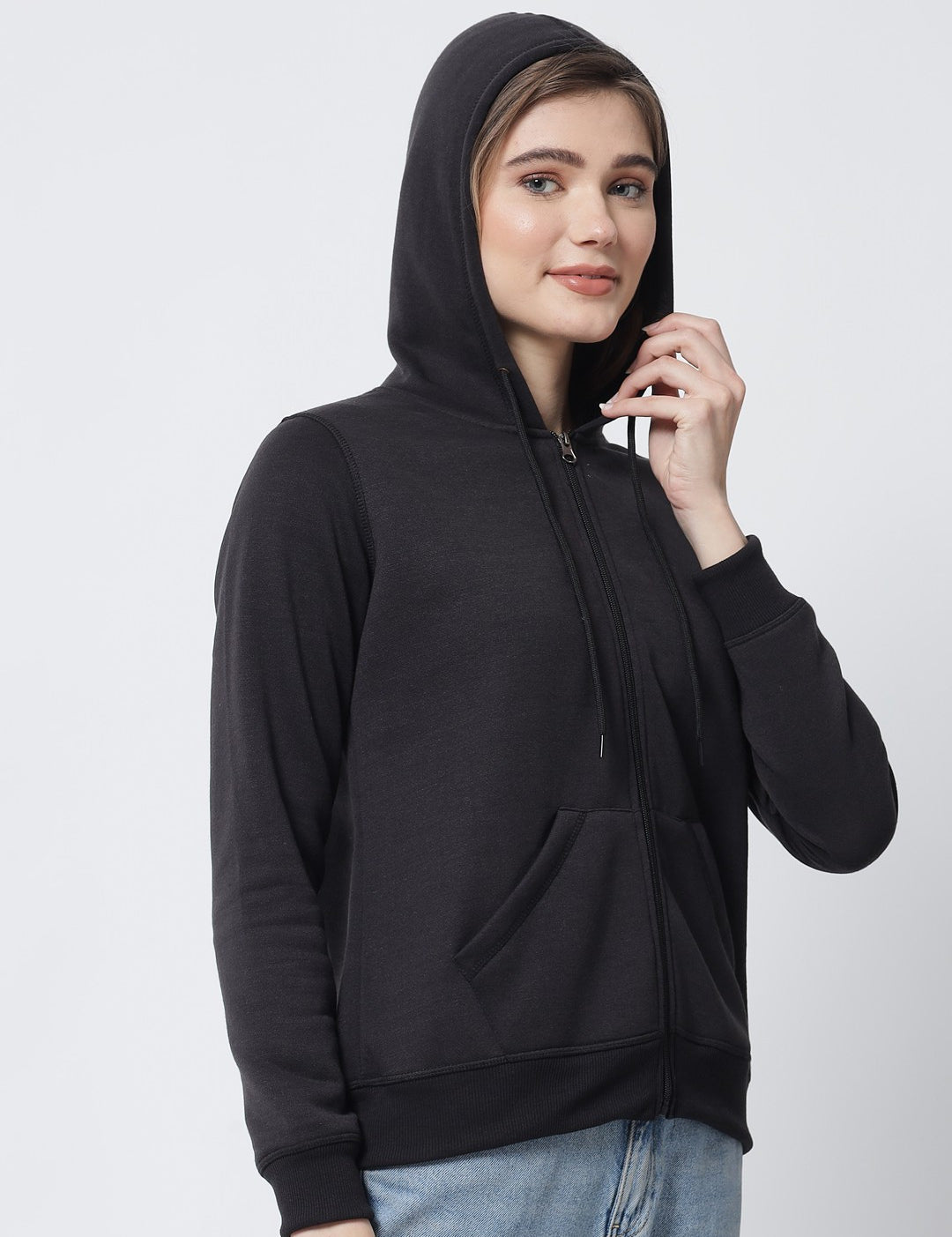 KOTTY Solid Casual Women Sweatshirt 