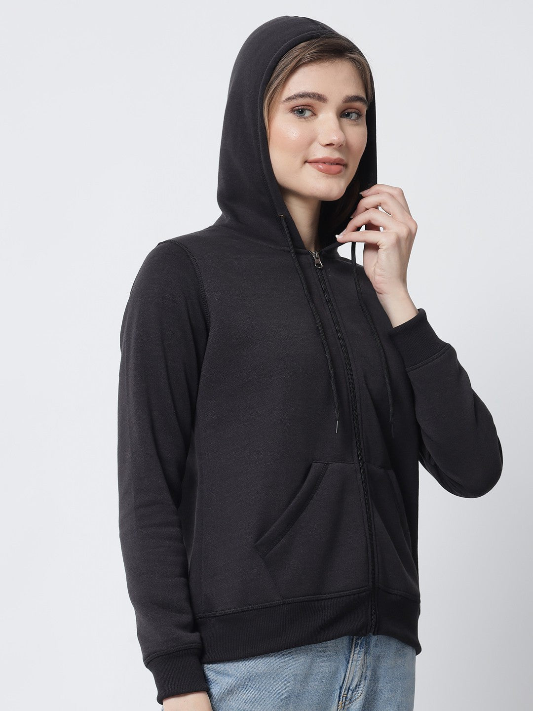KOTTY Solid Casual Women Sweatshirt 