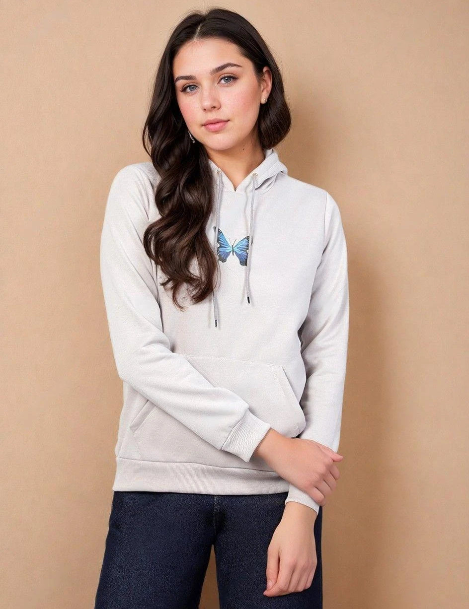 KOTTY Full Sleeve Printed Women Sweatshirt 